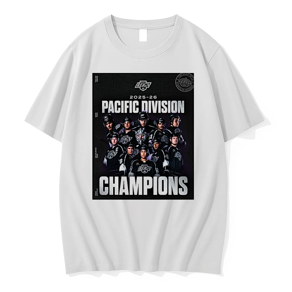 Ontario Reign 2025 26 Pacific Division Champions The Road To La Starts In Ontario Shirts