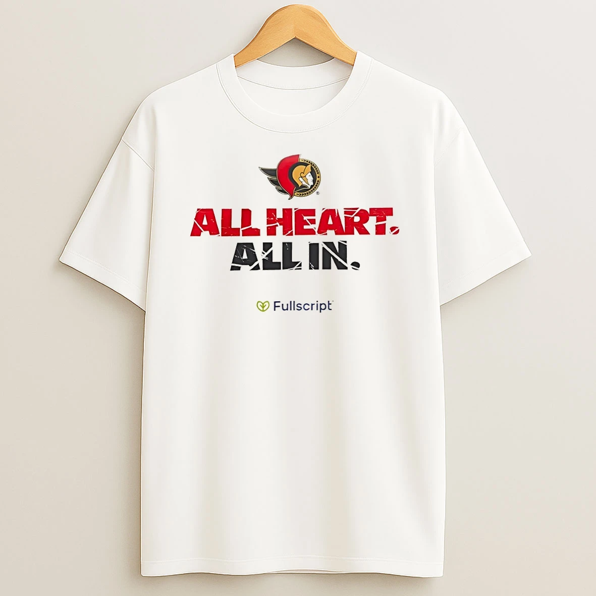 Ottawa Senators All Hearts All In 2026 Playoffs Shirts