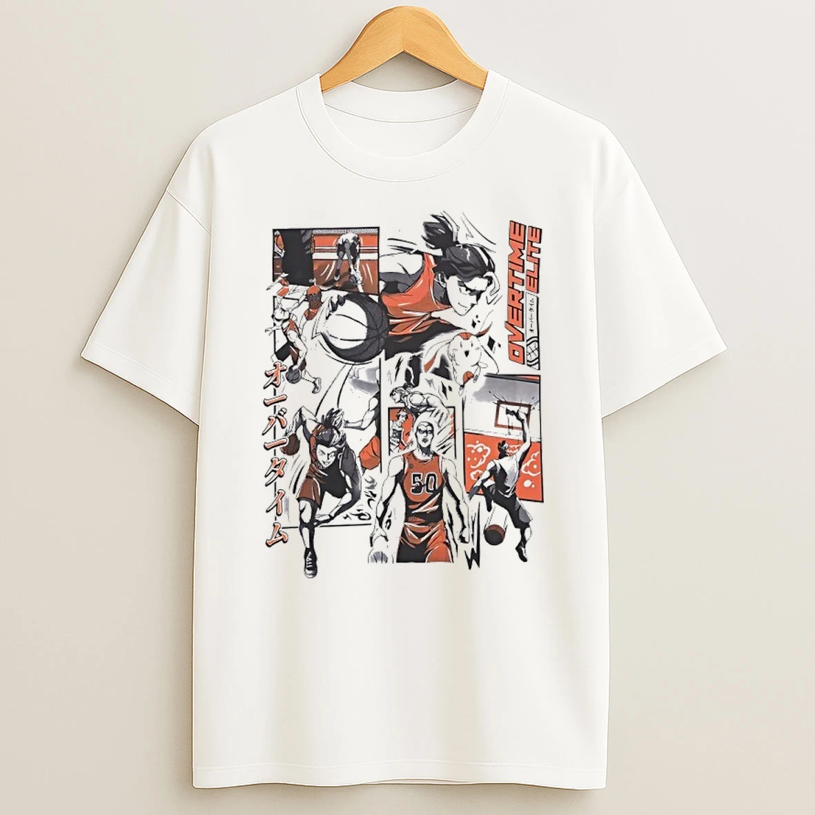 Overtime Elite Academy Webtoon Manga Shirts