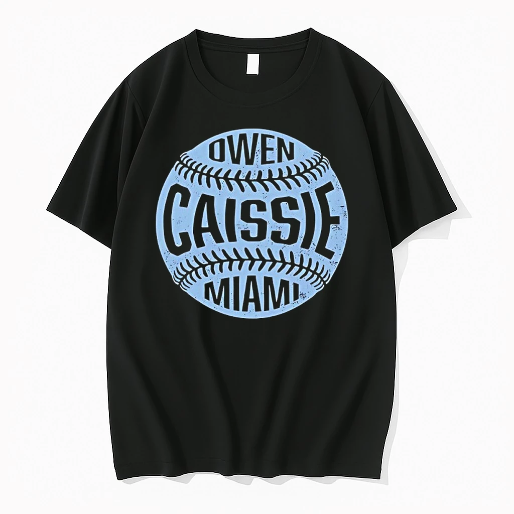 Owen Caissie Miami Marlins Baseball Vintage Shirts