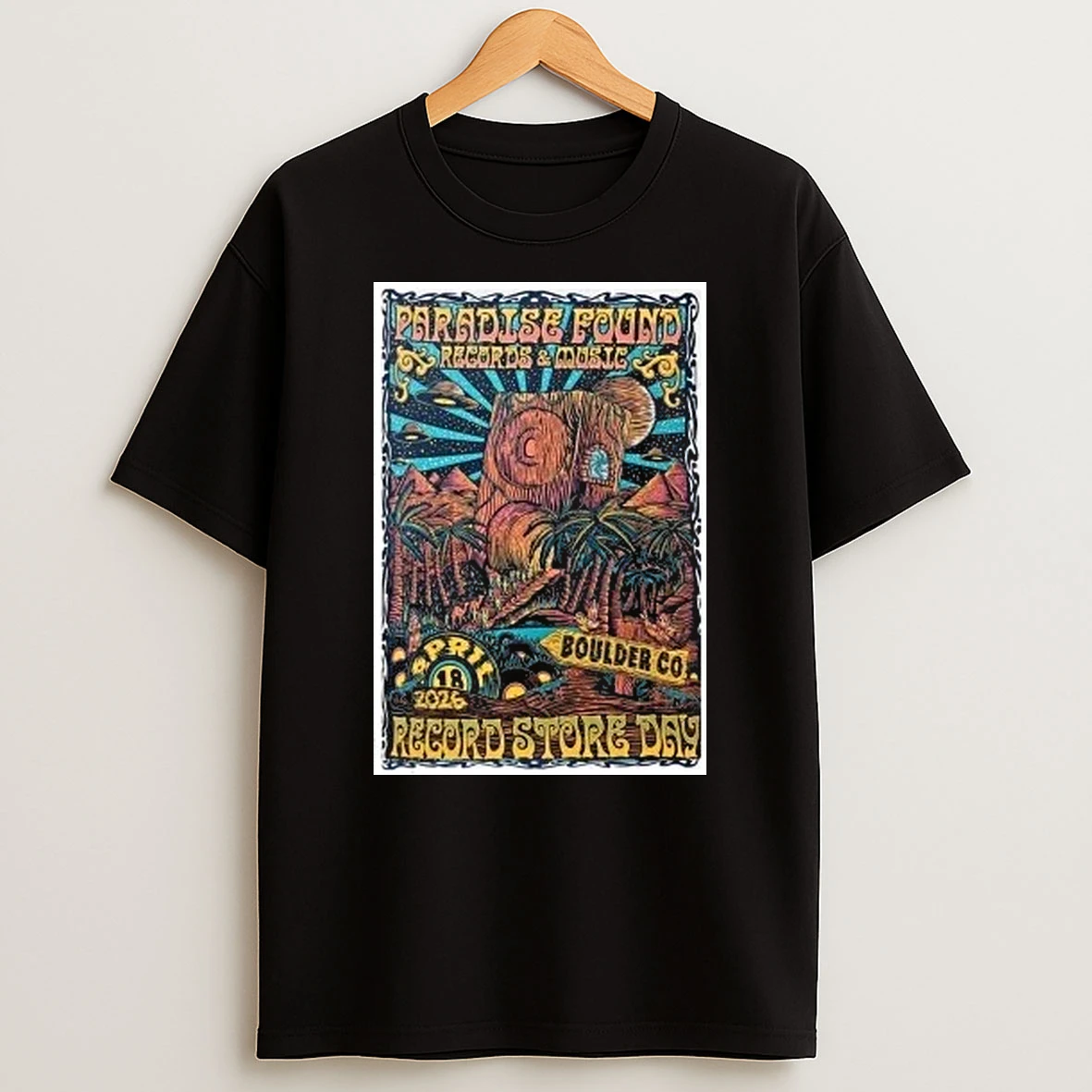 Paradise Found Records And Music Boulder Co Apr 18 2026 Shirts