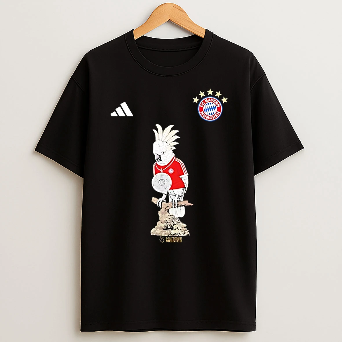 Parrot Bayern Munich Fc Celebration 35 Deutscher Meister German Champions 2026 Shirts