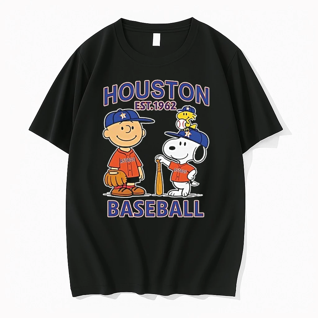 Peanuts X Houston Astros Baseball Est 1962 Shirts