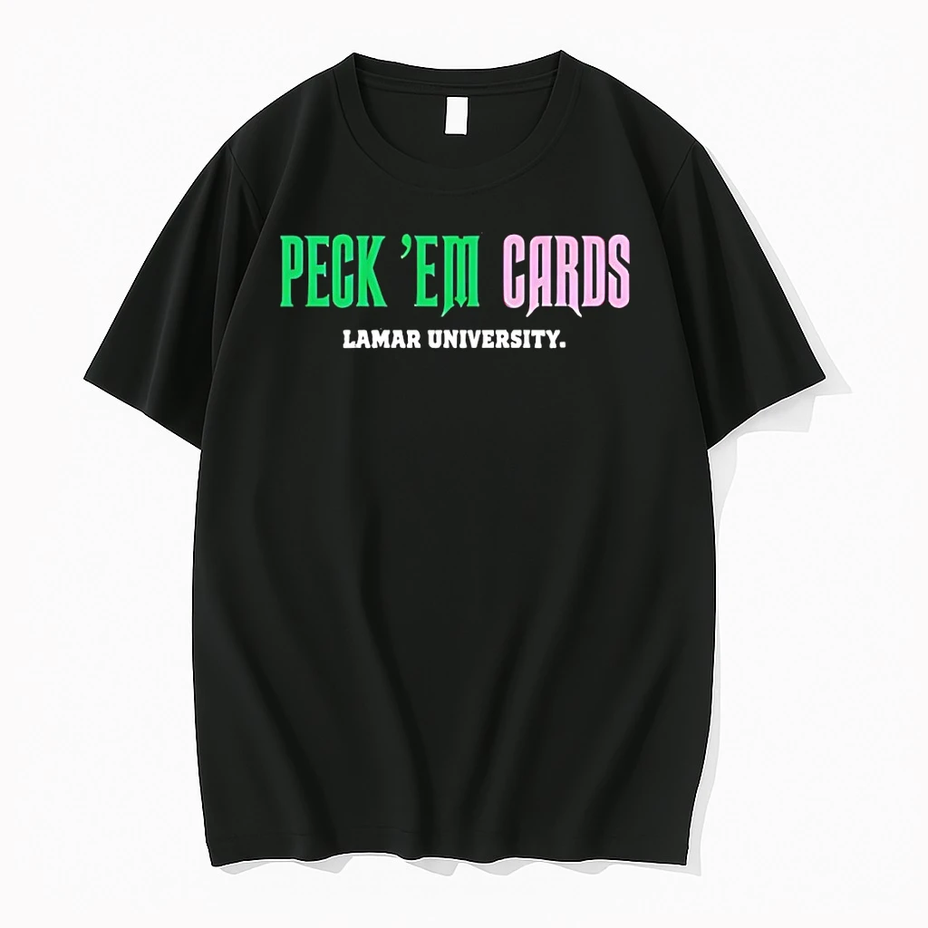 Peck Em Cards Lamar University Lamar Cardinals Football Shirts