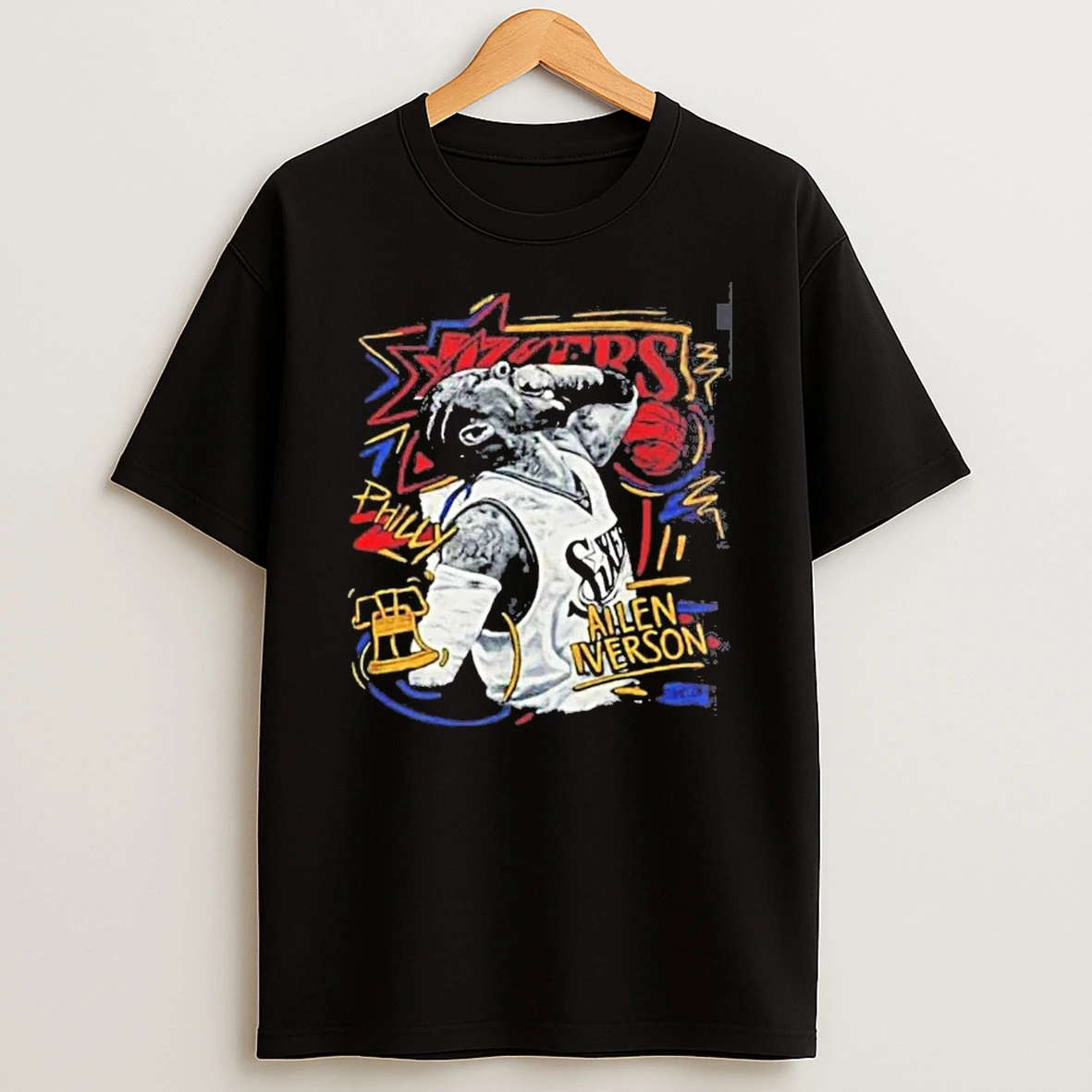 Philadelphia 76ers Vj Edgecombe X Allen Iverson Shirts