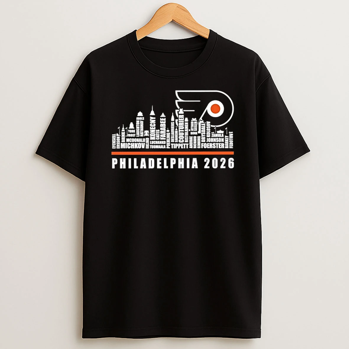 Philadelphia Flyers 2026 City Skyline Graphic Shirts