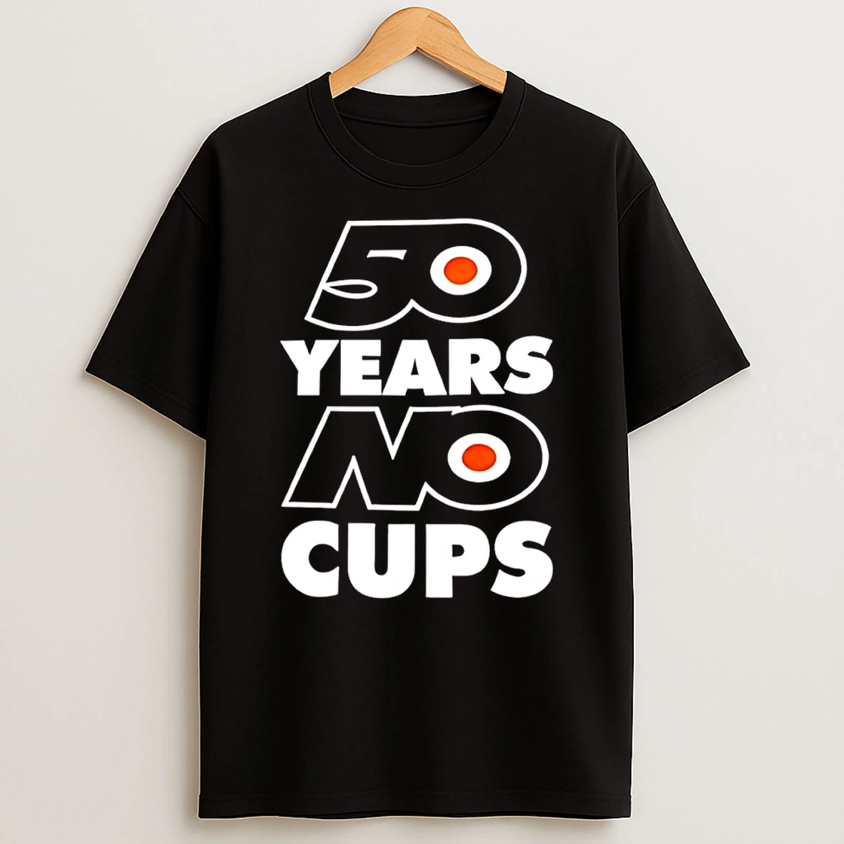 Philadelphia Flyers Hockey 50 Years No Cup Nhl 2026 Shirts