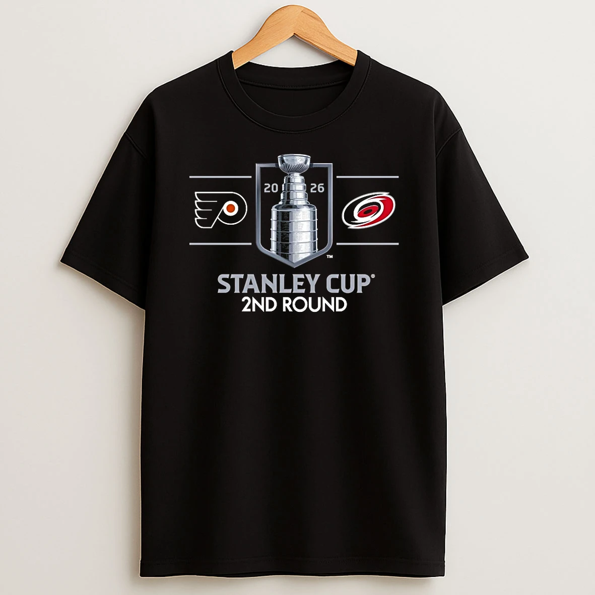 Philadelphia Flyers Vs Carolina Hurricanes 2026 Nhl Stanley Cup 2nd Round Shirts