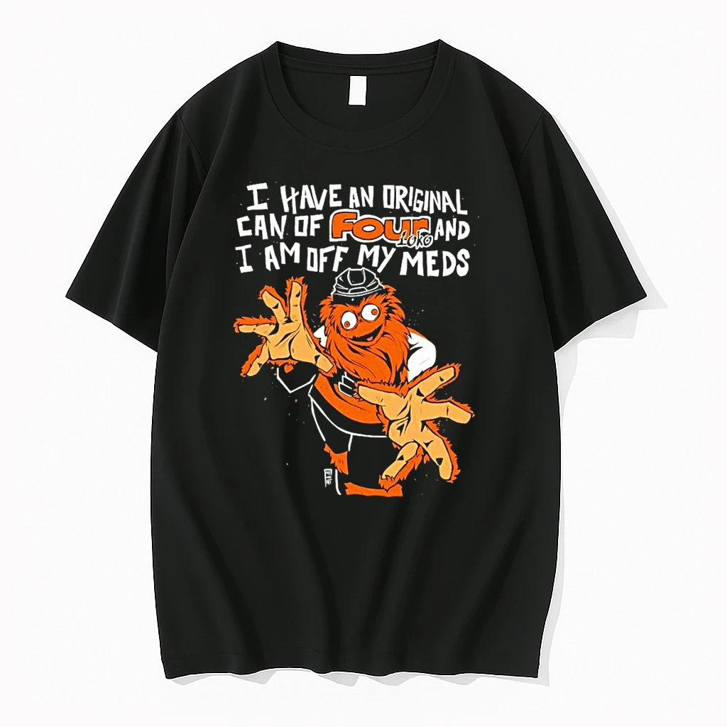Philadelphia Hockey Flyers Gritty I Have An Can Of Four Loko I Am Off My Meds Shirts