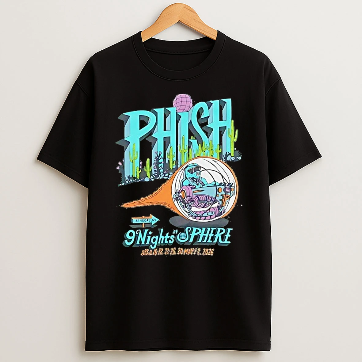 Phish 9 Nights At Sphere 26 Shirts