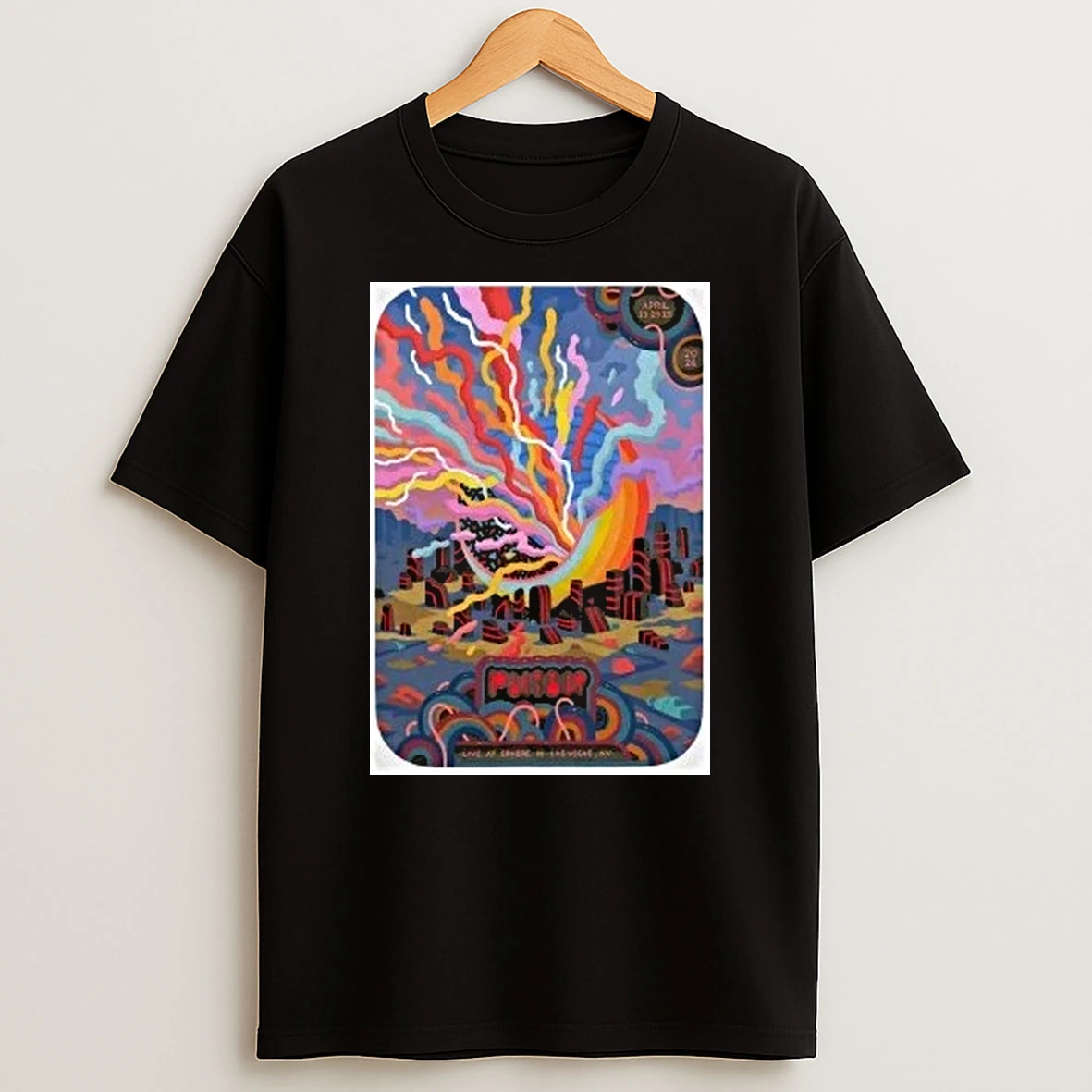 Phish Apr 23 24 2026 Las Vegas Nv Shirts