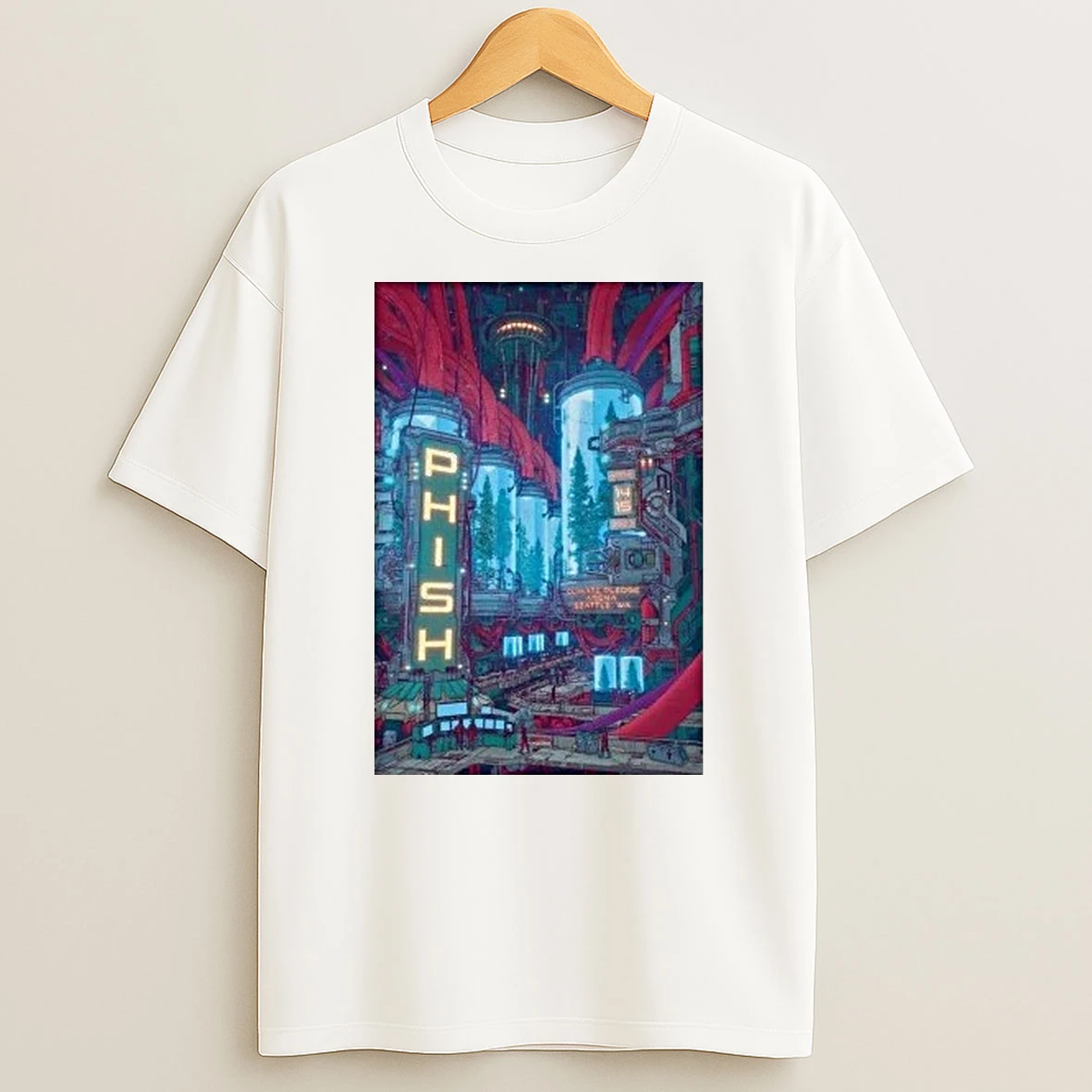 Phish Apr Climate Pledge Arena Seattle Wa Tour 2026 Shirts