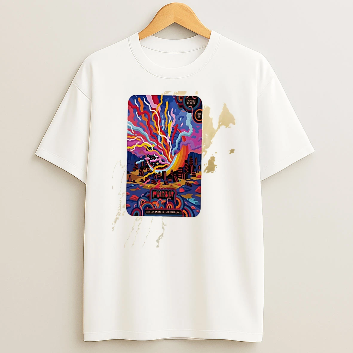 Phish Sphere Sands Ave Las Vegas Nv Apr 23 24 25 2026 Shirts
