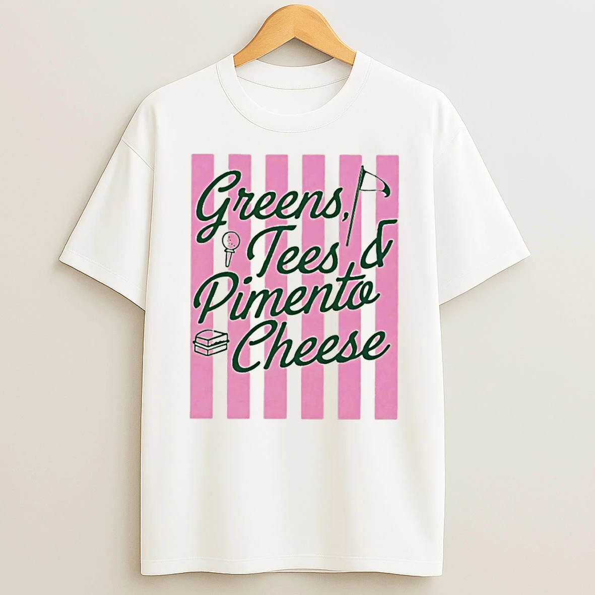 Pimento Cheese Golf Tournament Clubs Masters Inspired Shirts