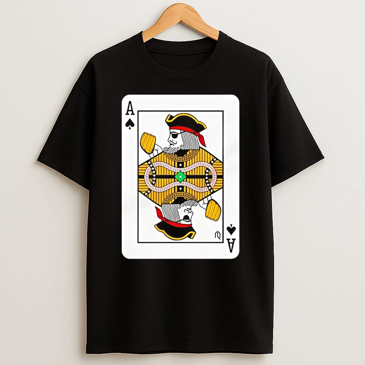 Pirate Ace Playing Card Pittsburgh Pirates Football 2026 Shirts