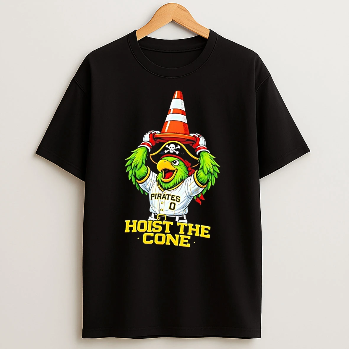 Pirate Parrot Pittsburgh Pirates Baseball Hoist The Cone 2026 Shirts