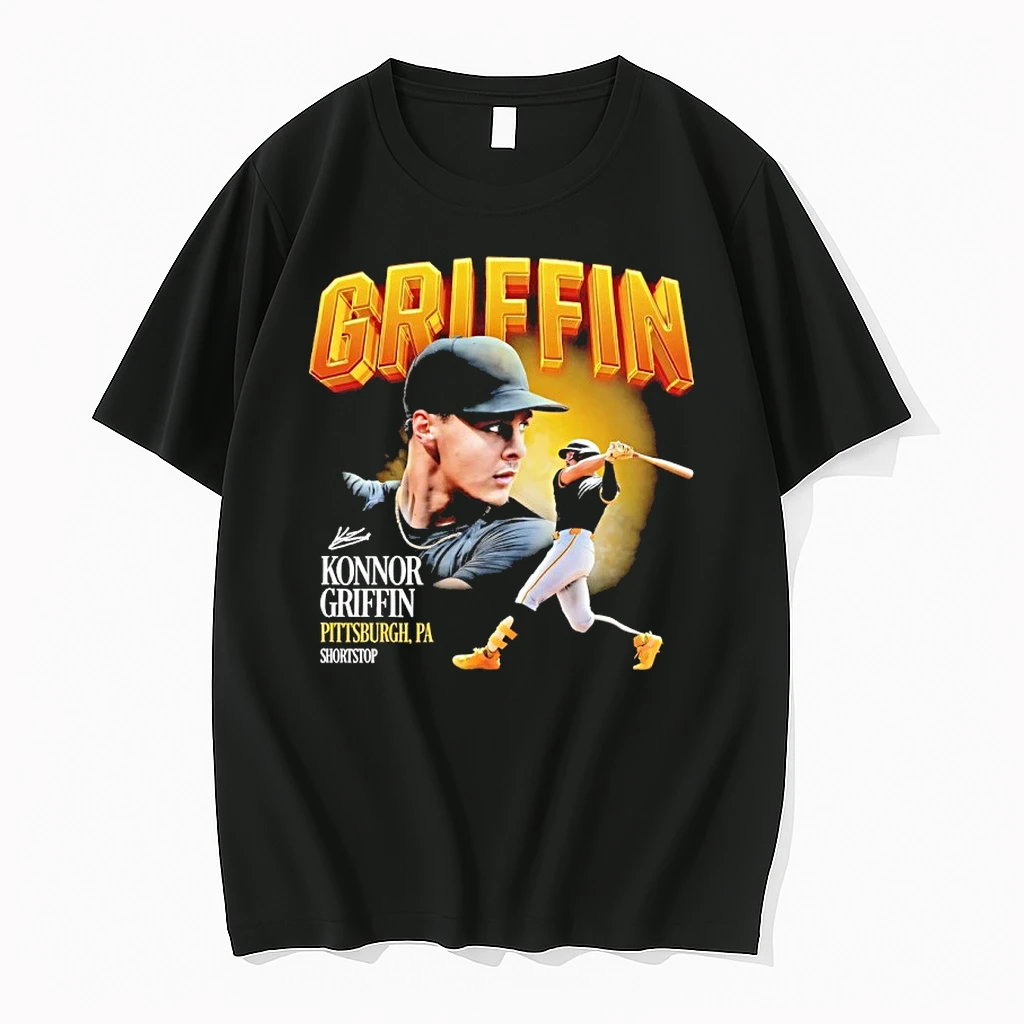 Pirates Shortstop Konnor Griffins Mlb Debut Collage Signature Shirts