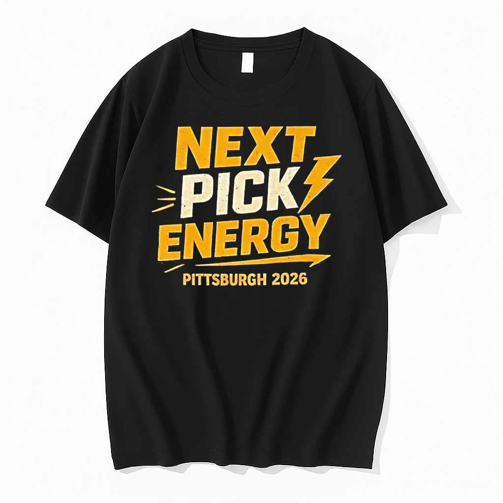 Pittsburgh 2026 Football Draft Next Pick Energy Shirts