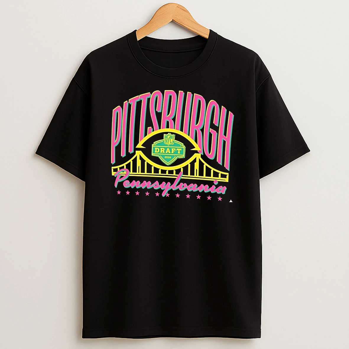 Pittsburgh Steelers 2026 Nfl Draft Pennsylvania Logo Shirts