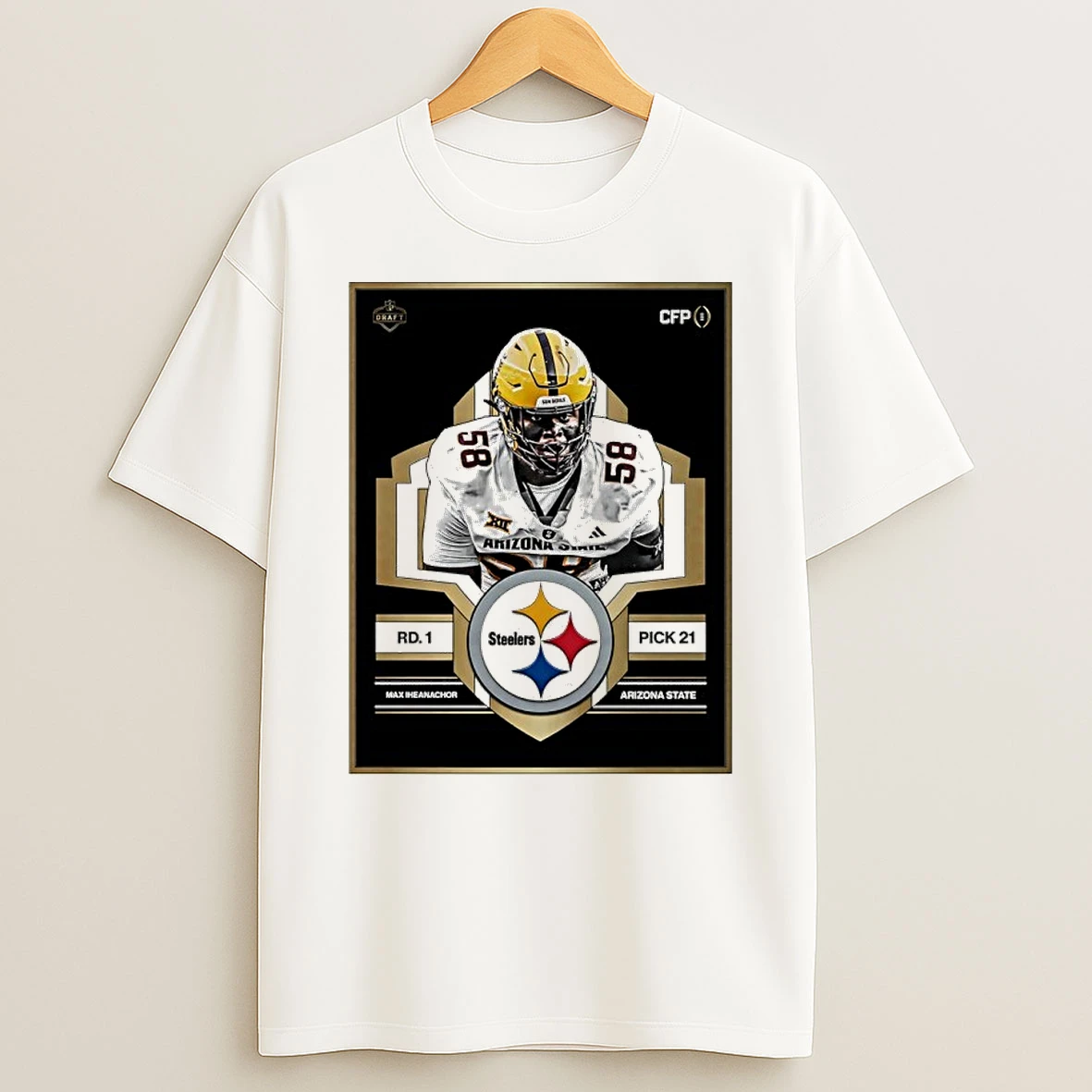 Pittsburgh Steelers Pick Max Iheanachor No Shirts
