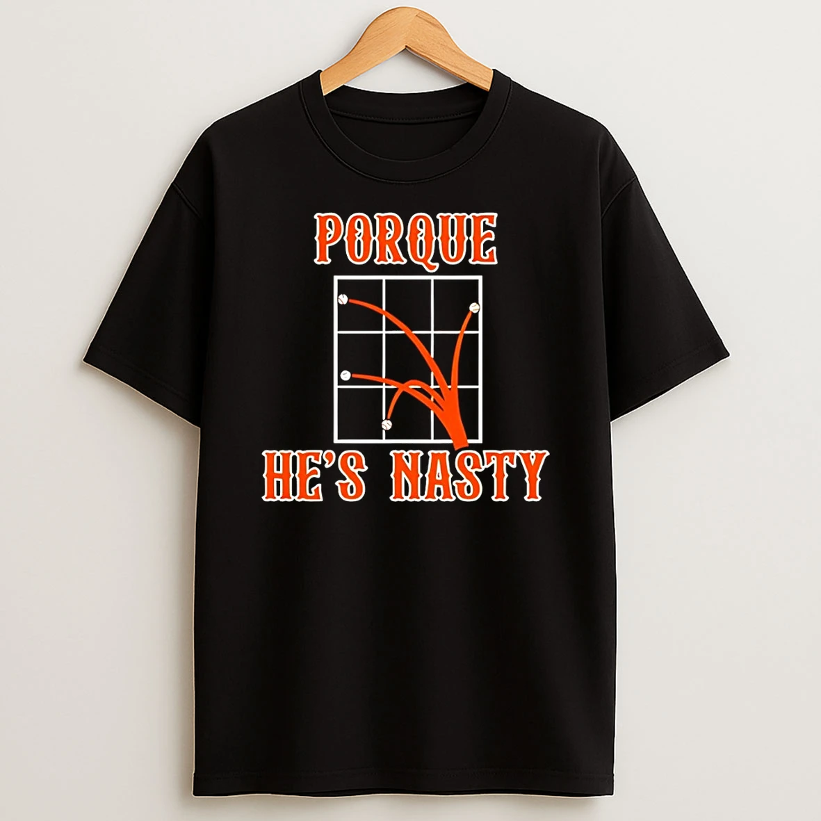 Porque Hes Nasty New York Mets Baseball Mlb 2026 Shirts