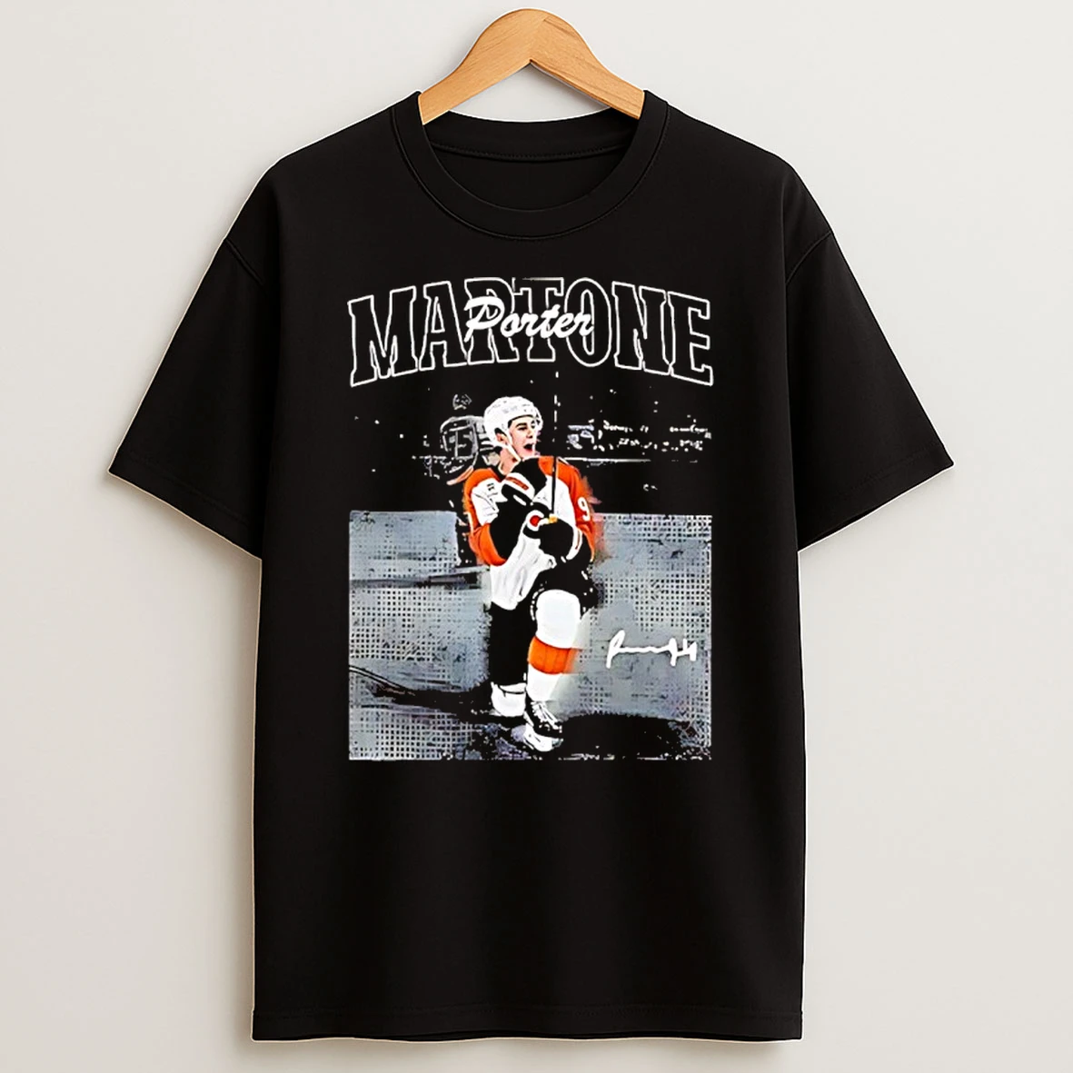 Porter Martone Photo Signature Philadelphia Flyers Shirts