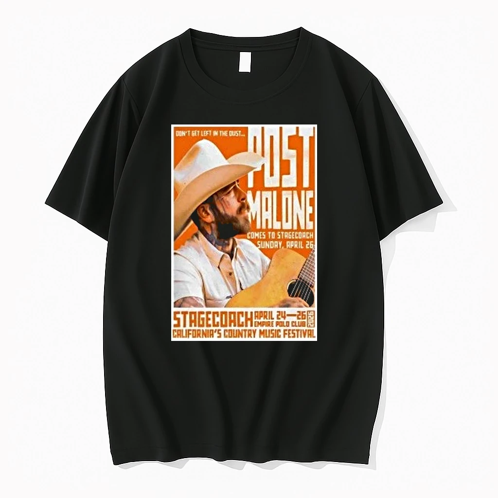 Post Malone Apr 24 26 2026 Stagecoach Festival In Indio Ca Shirts