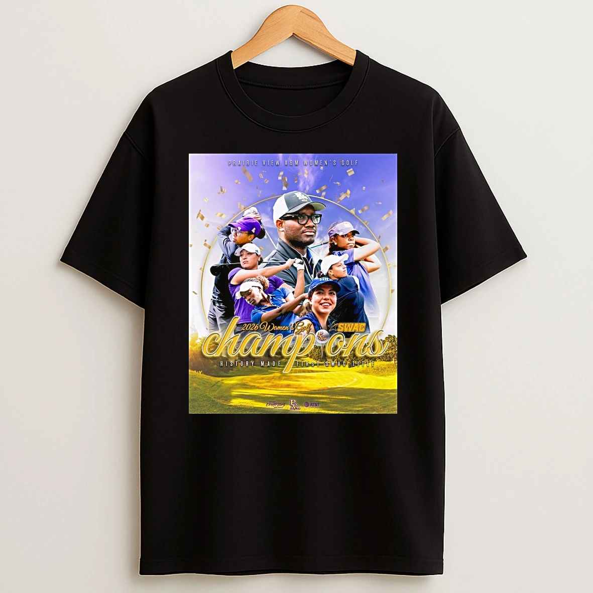 Prairie View A And M Womens Golf Are The 2026 Swac Champions Shirts