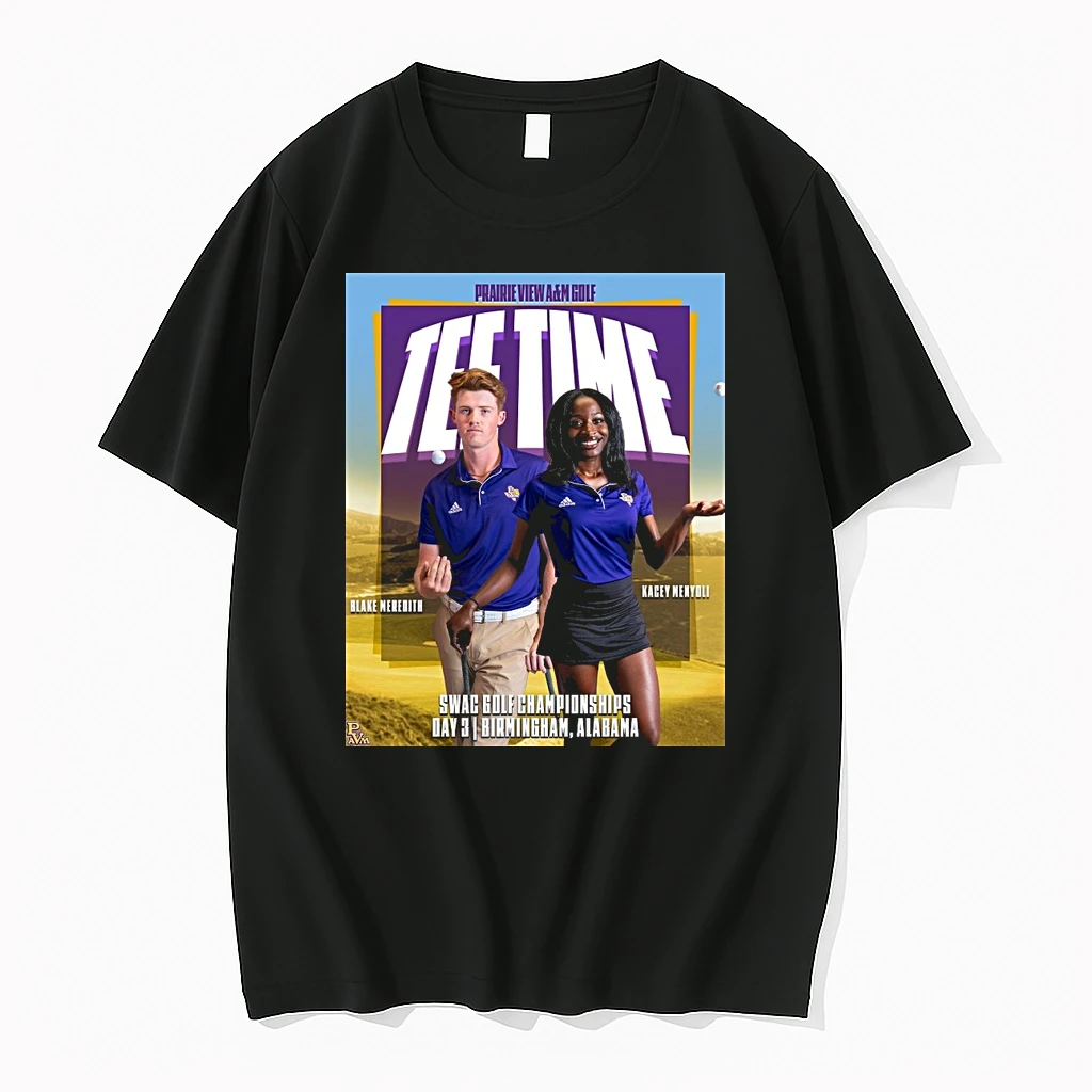 Prairie View Am Tee Time Blake Meredith Kacey Menyoli Swac Golf Championships Shirts