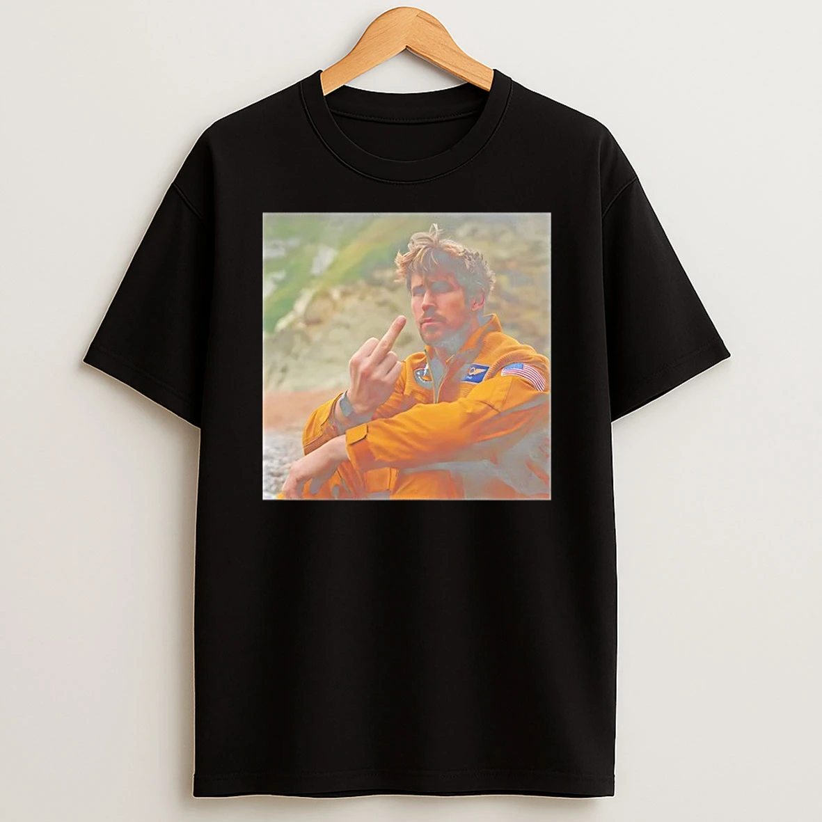 Project Hail Mary Ryan Gosling Middle Finger Shirts