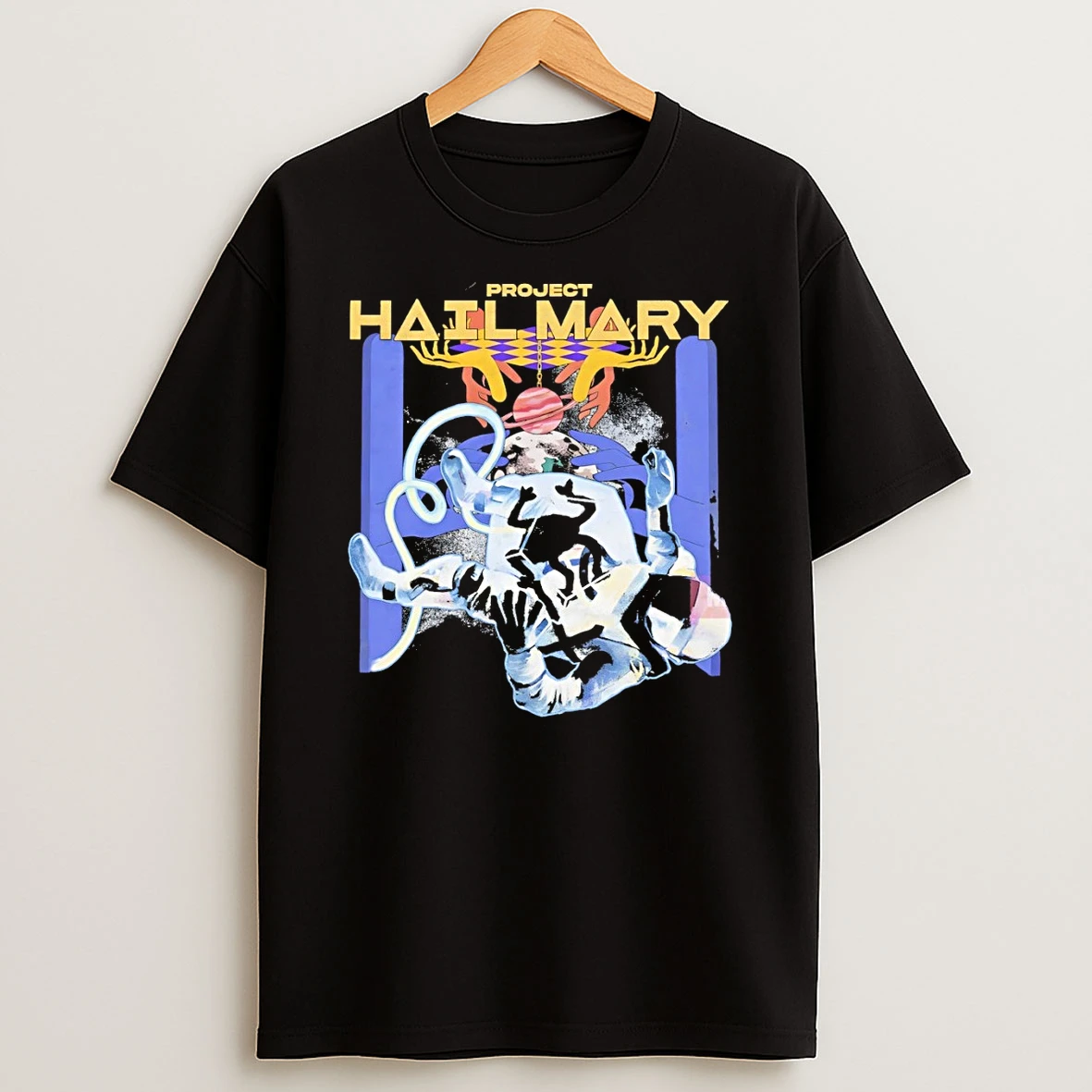 Project Hail Mary Sci Fi Book Lover Space Adventure Vintage Shirts