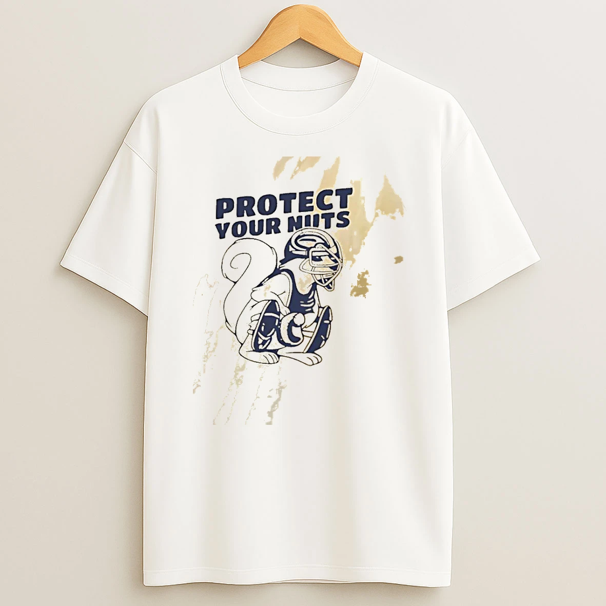 Protect Your Nuts Squirrel Catcher Mom Baseball Shirts