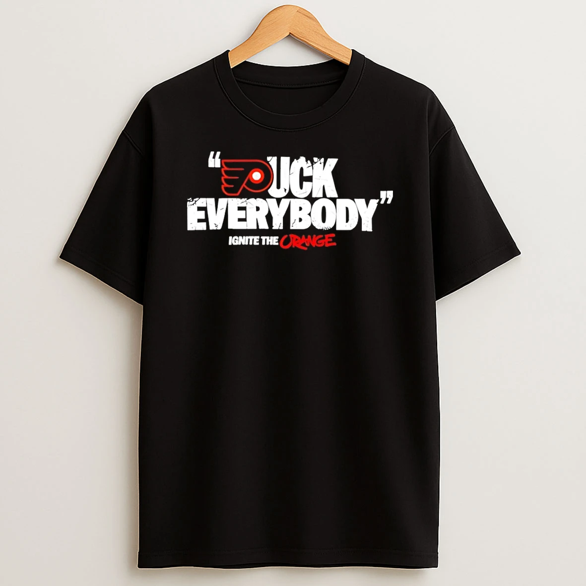 Puck Everybody Ignite The Orange Philadelphia Flyers Hockey Nhl 2026 Logo Shirts