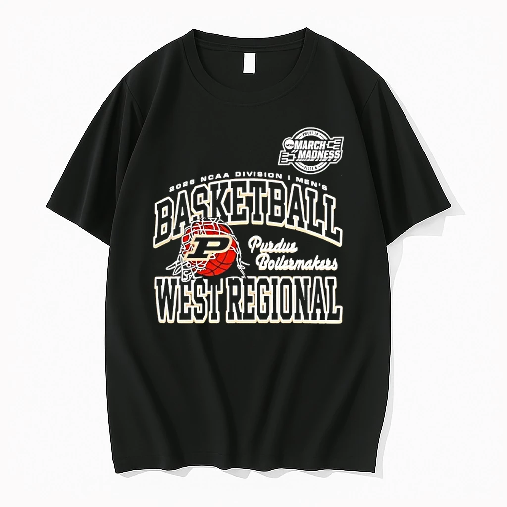 Purdue Boilermakers 2026 Ncaa Division I Mens Basketball West Regional Shirts