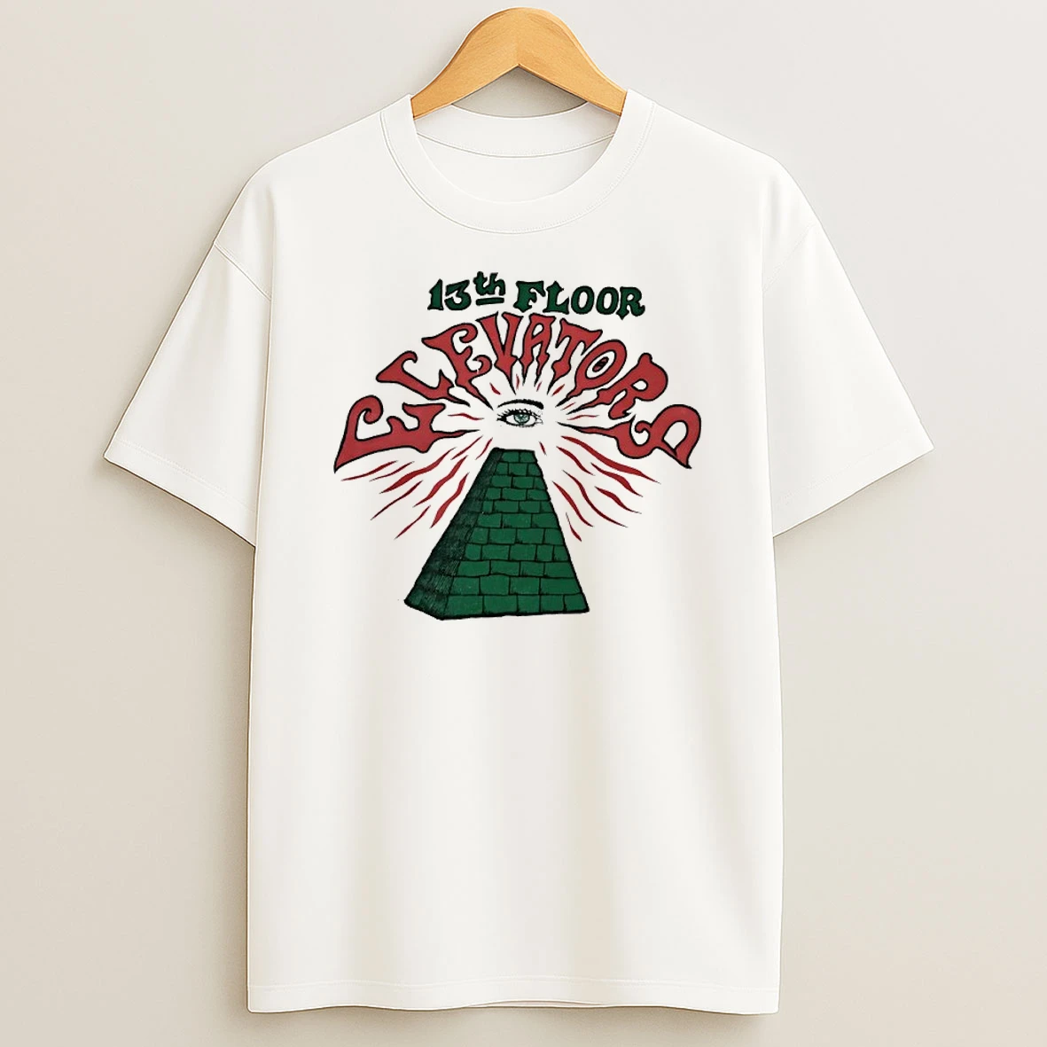 Pyramid With Eye 13th Floor Elevators Shirts