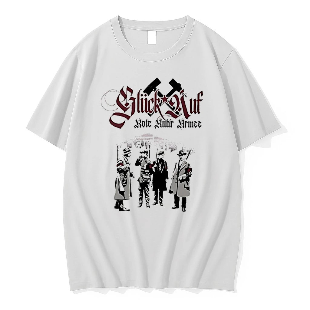 Ri0nterx Gluck Auf Red Ruhr Army Shirts
