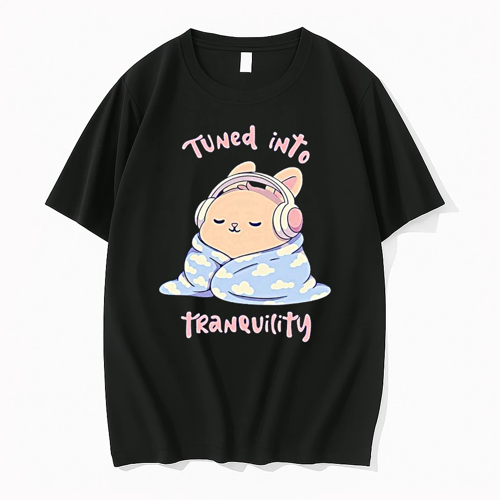 Rabbit Tuned Into Tranquility Shirts
