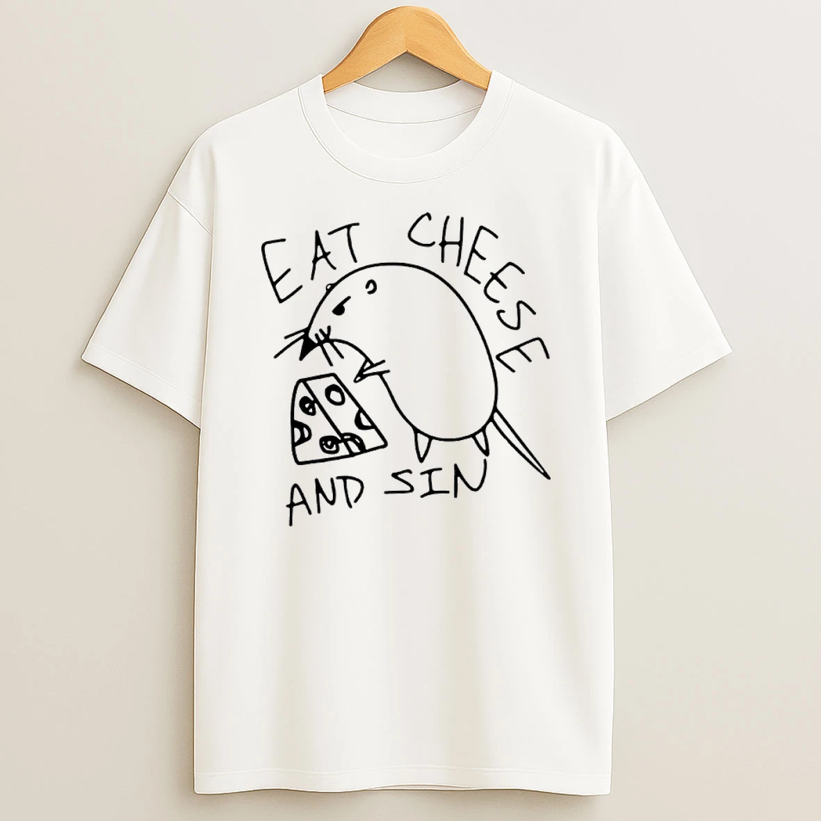 Rat Eat Cheese And Sin Shirts