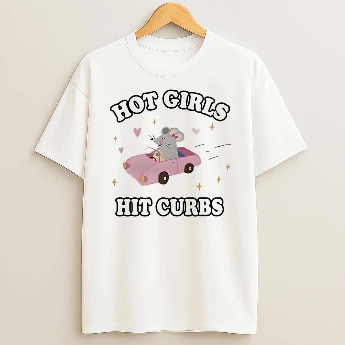 Rat Hot Girls Hit Curbs Shirts