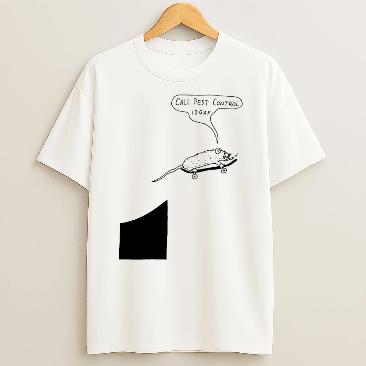 Rat Smoking Call Pest Control Shirts