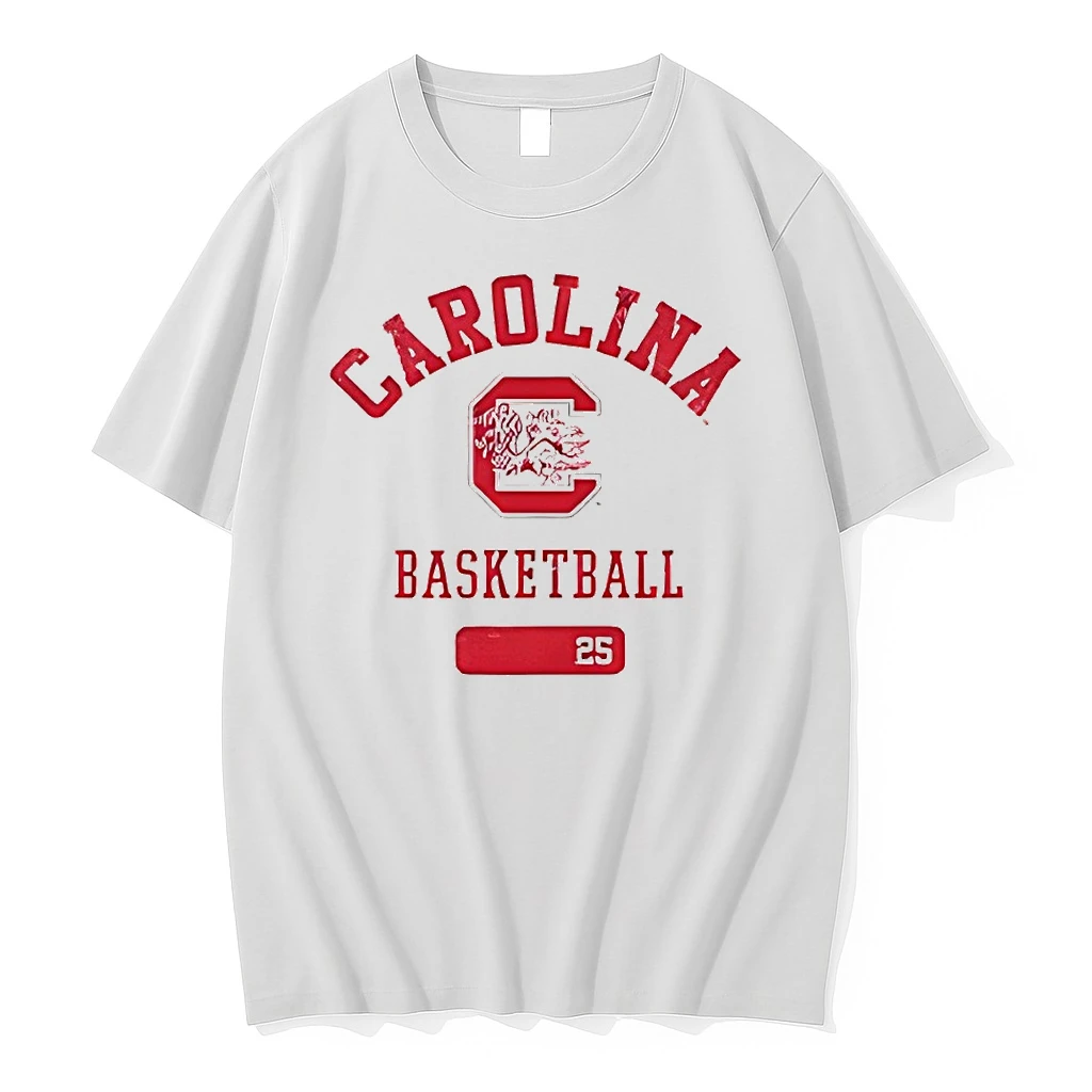 Raven Johnson 25 South Carolina Gamecocks Basketball Logo Shirts