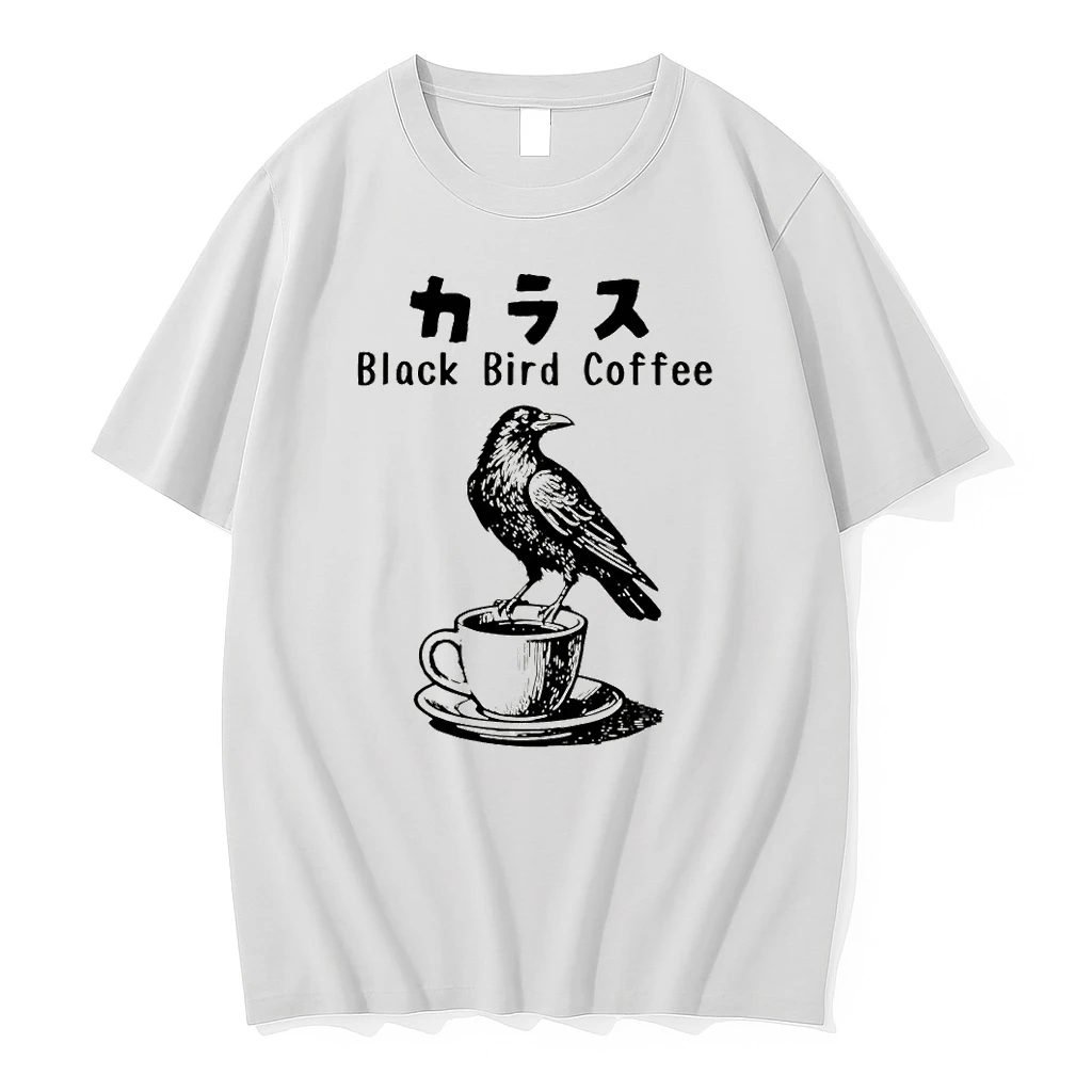 Raven Blackbird Coffee Break Meme Shirts