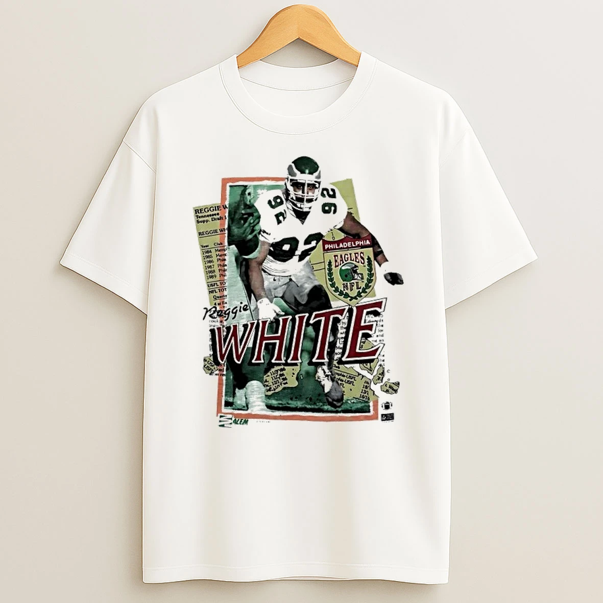 Reggie White Philadelphia Eagles Nfl Minister Of Defense Vintage Shirts