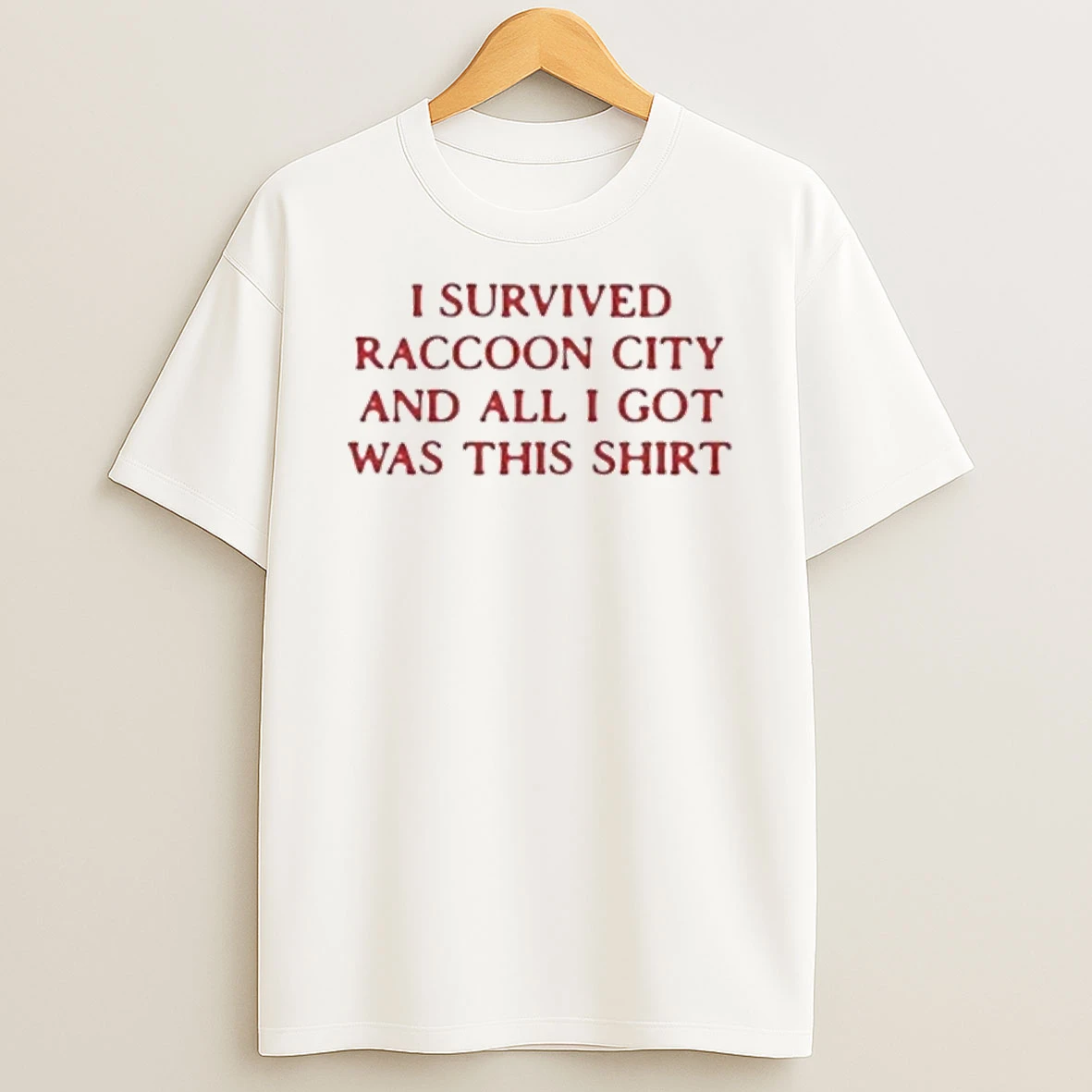 Resident Evil I Survived Raccoon City Tour 2026 Shirts