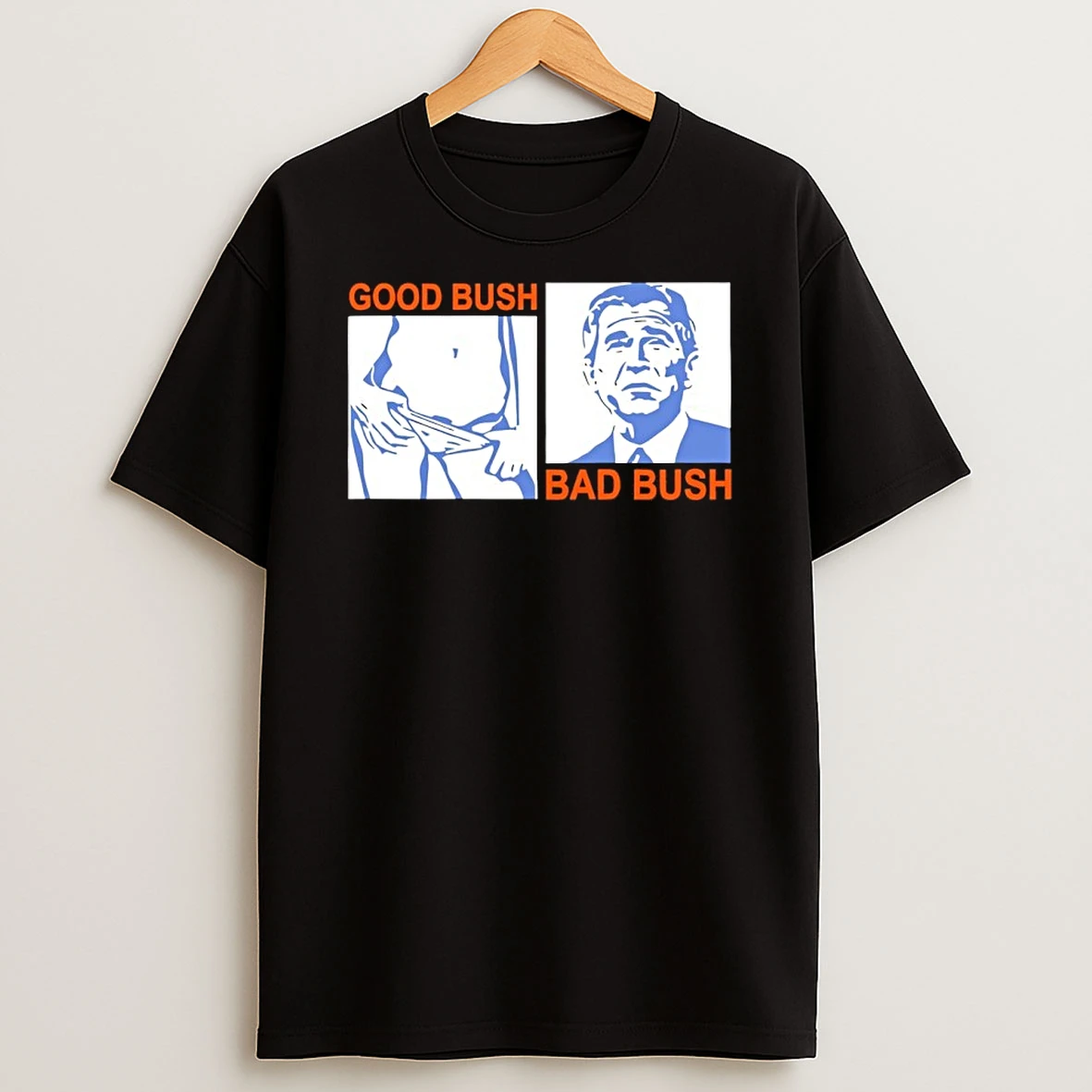 Reznor Wearing A Good Bush Bad Bush Shirts