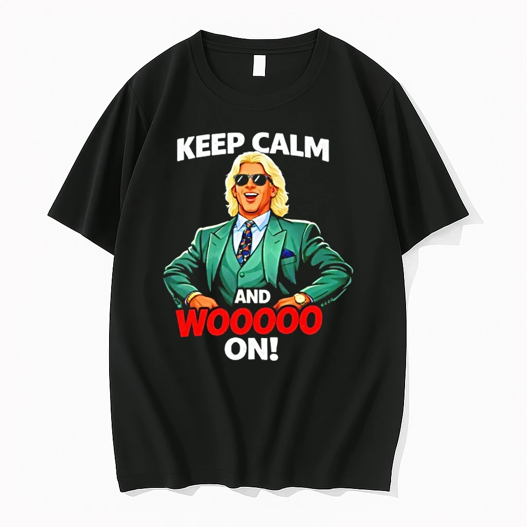 Ric Flair Keep Calm And Wooo On Shirts
