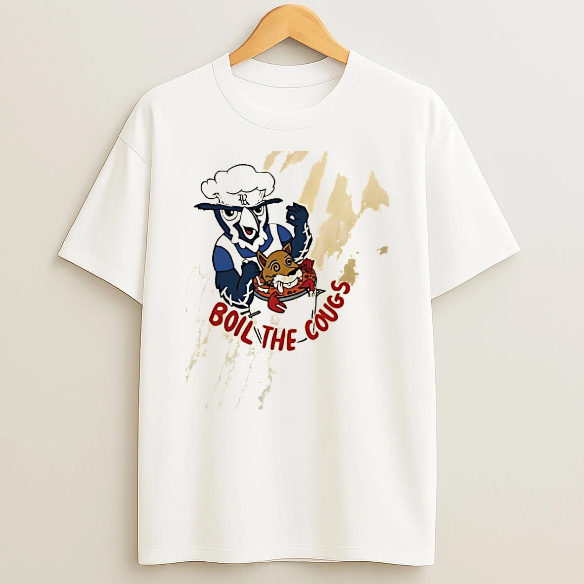 Rice Owls Mascot Baseball Boil The Cougs Shirts