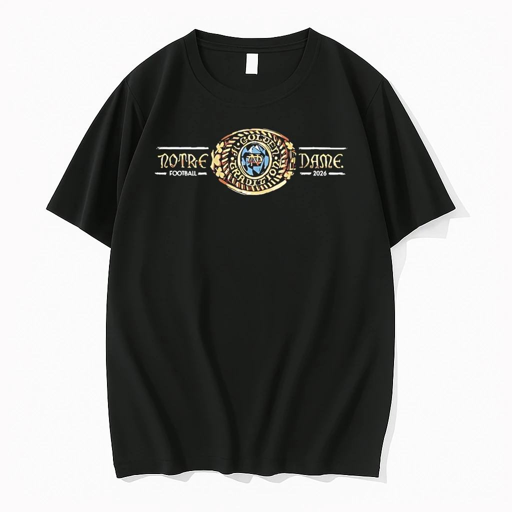 Ring A Golden Tradition Notre Dame Fighting Irish Football 2025 Shirts