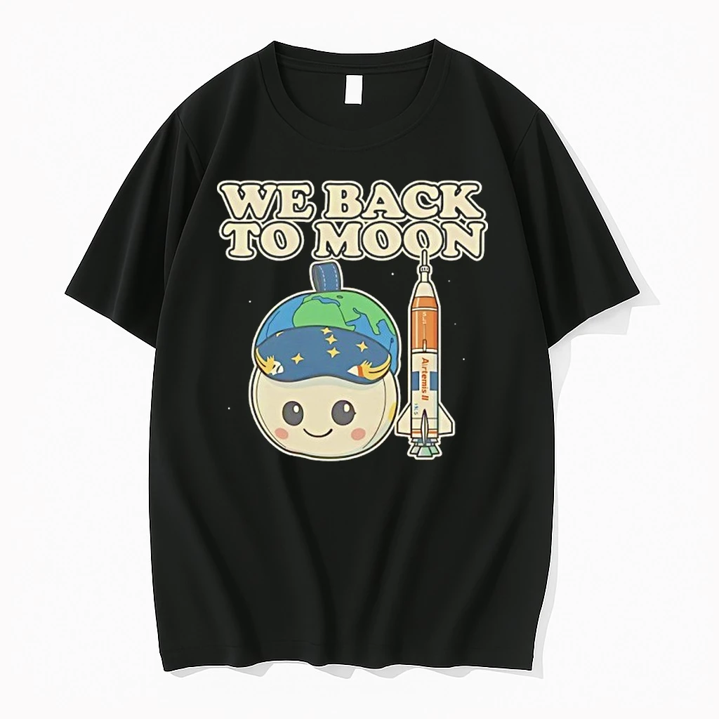 Rise Plush We Back To Moon Nasa Artemis Ii Mascot Shirts