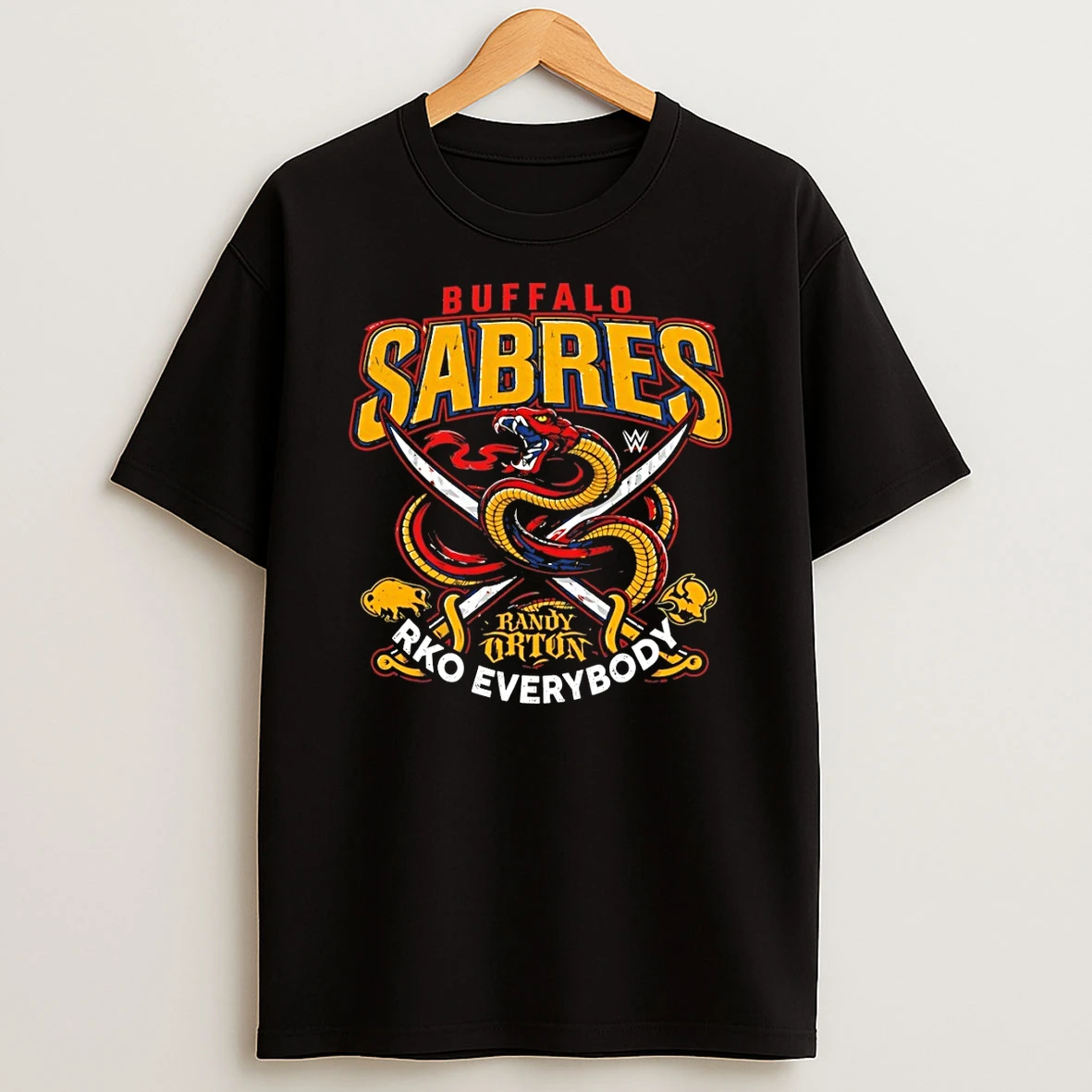 Rko Everybody Randy Orton Wwe X Buffalo Sabres Hockey Nhl 2026 Shirts